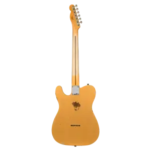 Fender Custom Shop 1952 Telecaster Relic Aged Nocaster Blonde Elektro Gitar - 2