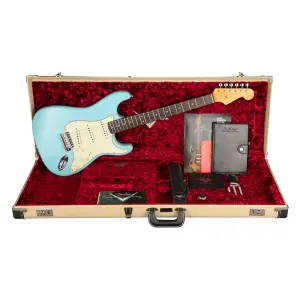 Fender Custom Shop 1959 Stratocaster Gülağacı Klavye NOS Sea Foam Green Elektro Gitar - 6