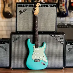 Fender Custom Shop 1959 Stratocaster Gülağacı Klavye NOS Sea Foam Green Elektro Gitar - 7