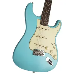 Fender Custom Shop 1959 Stratocaster Gülağacı Klavye NOS Sea Foam Green Elektro Gitar - 3
