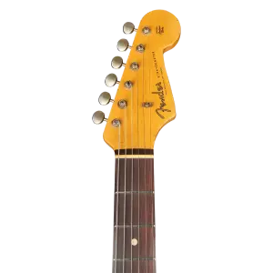 Fender Custom Shop 1959 Stratocaster Heavy Relic Gülağacı Klavye Super Faded Aged Candy Apple Red Elektro Gitar - 5