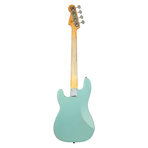 Fender Custom Shop 1963 Precision Bass Journeyman Relic Aged Daphne Blue Bas Gitar - 2