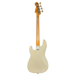 Fender Custom Shop 1963 Precision Bass Journeyman Relic Aged Olympic White Bas Gitar - 2