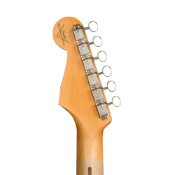 Fender Custom Shop 2020 1956 Stratocaster Akçağaç Klavye Relic/CC Elektro Gitar - 4