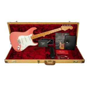 Fender Custom Shop 2020 1956 Stratocaster Akçağaç Klavye Relic/CC Elektro Gitar - 6