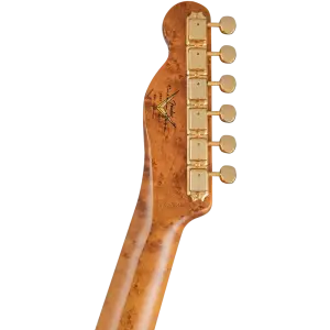 Fender Custom Shop Artisan Telecaster Claro Walnut, Blackwood Klavye Elektro Gitar - 5