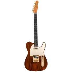 Fender Custom Shop Artisan Telecaster Claro Walnut, Blackwood Klavye Elektro Gitar - 1