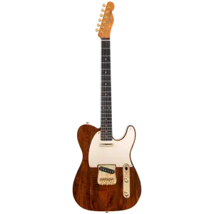 Fender Custom Shop Artisan Telecaster Claro Walnut, Blackwood Klavye Elektro Gitar - 1