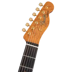 Fender Custom Shop Artisan Telecaster Claro Walnut, Blackwood Klavye Elektro Gitar - 4