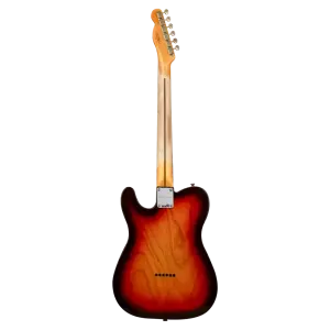 Fender Custom Shop B2 1958 Telecaster Journeyman Relic Wide Fade 3 Ton Sunburst Elektro Gitar - 4