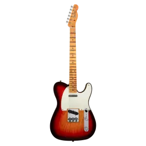 Fender Custom Shop B2 1958 Telecaster Journeyman Relic Wide Fade 3 Ton Sunburst Elektro Gitar - 1