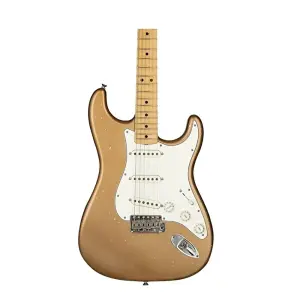 Fender Custom Shop Builder Select 1969 Stratocaster Maple Fingerboard Firemist Gold Metallic Masterbuilt Greg Fessler Elektro Gitar - 3