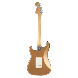 Fender Custom Shop Builder Select 1969 Stratocaster Maple Fingerboard Firemist Gold Metallic Masterbuilt Greg Fessler Elektro Gitar - 2