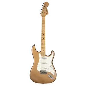 Fender Custom Shop Builder Select 1969 Stratocaster Maple Fingerboard Firemist Gold Metallic Masterbuilt Greg Fessler Elektro Gitar - 1