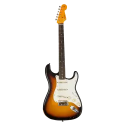 Fender Custom Shop CPE21 Limited Edition 59 Stratocaster Relic Gülağacı Klavye Super Faded Elektro Gitar Elektro Gitar - 1