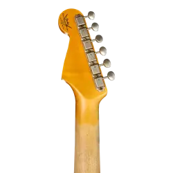 Fender Custom Shop CPE21 Limited Edition 59 Stratocaster Relic Gülağacı Klavye Super Faded Elektro Gitar Elektro Gitar - 5