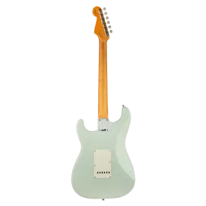 Fender Custom Shop Limited 1964 Stratocaster Journeyman Relic Gülağacı Klavye Faded Aged Sonic Blue Elektro Gitar - 2