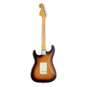 Fender Custom Shop Limited 1967 Stratocaster HSS Journeyman Relic 3 Ton Sunburst Elektro Gitar - 2