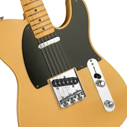 Fender Custom Shop Limited Edition 1953 Telecaster NOS Akçaağaç Klavye Nocaster Blonde Elektro Gitar - 3