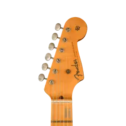 Fender Custom Shop Limited Edition 1956 Stratocaster Relic Akçaağaç Klavye Faded Sonic Blue Elektro Gitar - 5