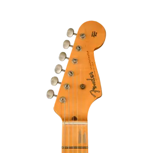 Fender Custom Shop Limited Edition 1956 Stratocaster Relic Akçaağaç Klavye Faded Sonic Blue Elektro Gitar - 5