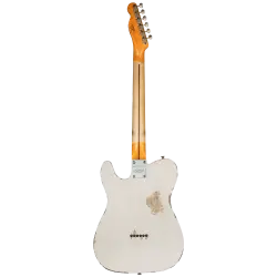 Fender Custom Shop Limited Edition 51 HS Telecaster Heavy Relic Akçaağaç Klavye Aged White Blonde Elektro Gitar - 2