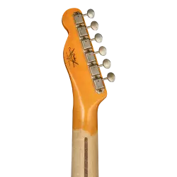 Fender Custom Shop Limited Edition 51 HS Telecaster Heavy Relic Akçaağaç Klavye Aged White Blonde Elektro Gitar - 4