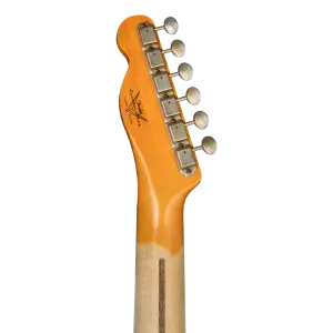 Fender Custom Shop Limited Edition 51 HS Telecaster Heavy Relic Akçaağaç Klavye Aged White Blonde Elektro Gitar - 4