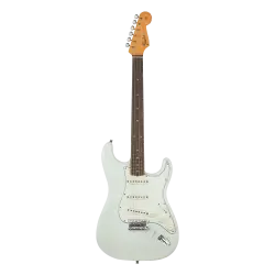 Fender Custom Shop Limited Postmodern Stratocaster Gülağacı Klavye Journeyman Relic Aged Olympic White Elektro Gitar - 1