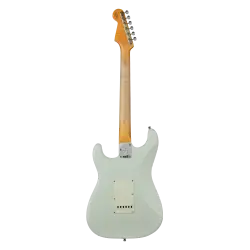 Fender Custom Shop Limited Postmodern Stratocaster Gülağacı Klavye Journeyman Relic Aged Olympic White Elektro Gitar - 2