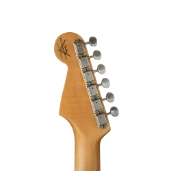 Fender Custom Shop Limited Roasted Strat Special NOS '55 Desert Tan Elektro Gitar - 5