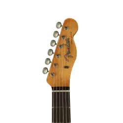 Fender Custom Shop LTD 1960 Telecaster Custom Heavy Relic Chocolate 3 Ton Sunburst Elektro Gitar - 4