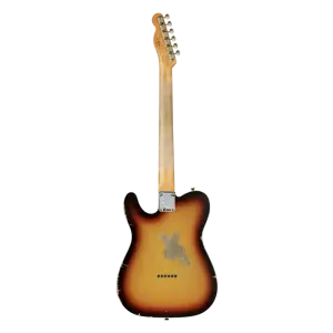 Fender Custom Shop LTD 1960 Telecaster Custom Heavy Relic Chocolate 3 Ton Sunburst Elektro Gitar - 2