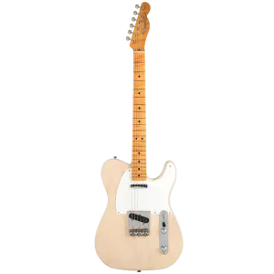 Fender Custom Shop Masterbuilt 1958 Telecaster Closet Classic Akçaağaç Klavye Dirty White Blonde Elektro Gitar - 1