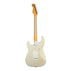 Fender Custom Shop Masterbuilt Yuriy Shishkov 1963 Stratocaster Journeyman Relic Aged Arctic White Elektro Gitar - 2