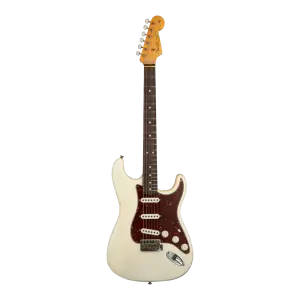 Fender Custom Shop Masterbuilt Yuriy Shishkov 1963 Stratocaster Journeyman Relic Aged Arctic White Elektro Gitar - 1