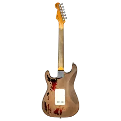 Fender Custom Shop Rory Gallagher Signature Stratocaster Relic Gülağacı Klavye 3-Color Sunburst Elektro Gitar - 2