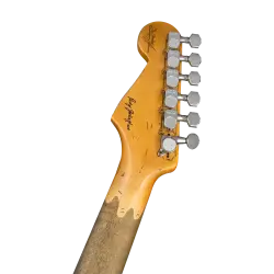 Fender Custom Shop Rory Gallagher Signature Stratocaster Relic Gülağacı Klavye 3-Color Sunburst Elektro Gitar - 5