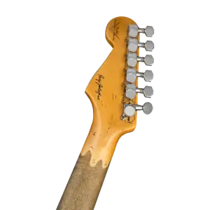 Fender Custom Shop Rory Gallagher Signature Stratocaster Relic Gülağacı Klavye 3-Color Sunburst Elektro Gitar - 5