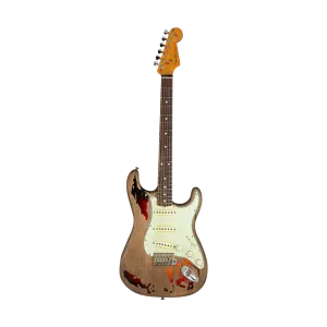 Fender Custom Shop Rory Gallagher Signature Stratocaster Relic Gülağacı Klavye 3-Color Sunburst Elektro Gitar - 1