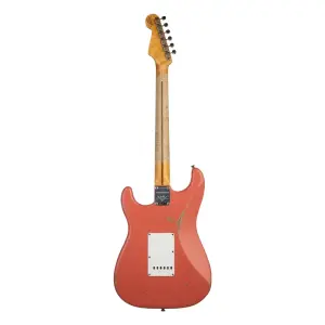 Fender Custom Shop S20 Limited Edition Tomatillo Stratocaster III Relic Super Faded Aged Tahitian Coral Elektro Gitar - 2
