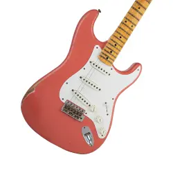 Fender Custom Shop S20 Limited Edition Tomatillo Stratocaster III Relic Super Faded Aged Tahitian Coral Elektro Gitar - 3