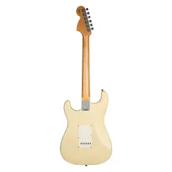 Fender Custom Shop S21 Limited Edition 1969 Stratocaster Bone-Tone PUs Journeyman Relic Akçaağaç Klavye Faded Aged Vintage White Elektro Gitar - 2