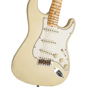 Fender Custom Shop S21 Limited Edition 1969 Stratocaster Bone-Tone PUs Journeyman Relic Akçaağaç Klavye Faded Aged Vintage White Elektro Gitar - 3