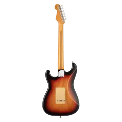 Fender Custom Shop S23 Limited American Custom Strat Dlx Closet Classic Akçaağaç Klavye Chocolate 3 Ton Sunburst Elektro Gitar - 2