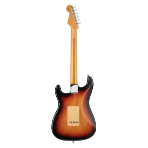 Fender Custom Shop S23 Limited American Custom Strat Dlx Closet Classic Akçaağaç Klavye Chocolate 3 Ton Sunburst Elektro Gitar - 2