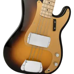 Fender Custom Shop Vintage Custom 57 P Bass Time Capsule Package Maple Neck Wide-Fade 2-Color Sunburst Bas Gitar - 3