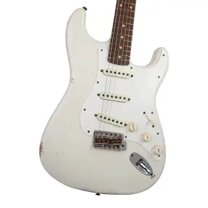 Fender Custom Shop W21 1959 Stratocaster Elektro Gitar - 3