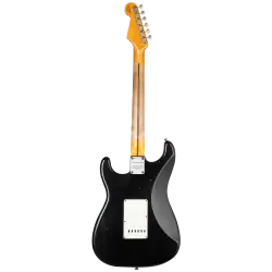 Fender Custom Shop W21 Limited Edition 1957 Stratocaster Journeyman Relic Akçaağaç Klavye Aged Black Elektro Gitar - 2