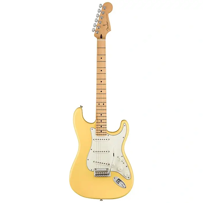 Fender Player Stratocaster Akçaağaç Klavye Butter Cream Elektro Gitar - 1